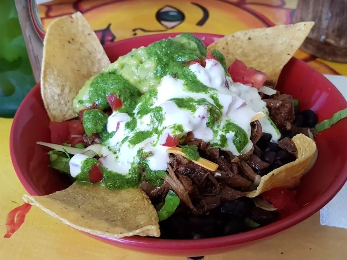 Mexican dish served at Gordito's Fresh Mex in Cabarete